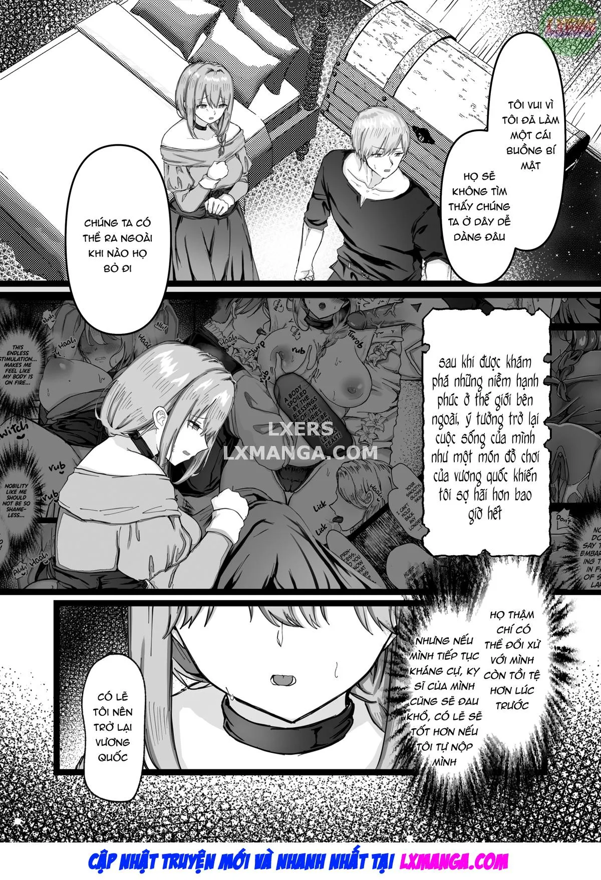 HentaiVN.net - Ảnh 52 - Công Chúa Bị Nguyền Rủa Và Kỵ Sĩ Còn Trinh - Oneshot