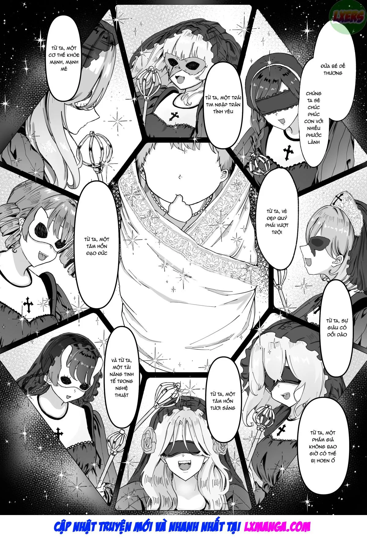 HentaiVN.net - Ảnh 6 - Công Chúa Bị Nguyền Rủa Và Kỵ Sĩ Còn Trinh - Oneshot