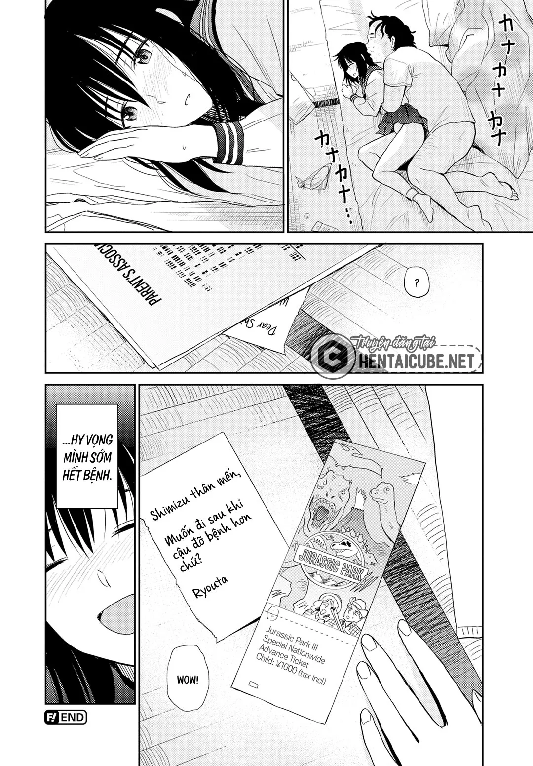 HentaiVN.net - Ảnh 21 - Cháu gái bị sốt [Kaze - Catch a cold; Cold] - Oneshot