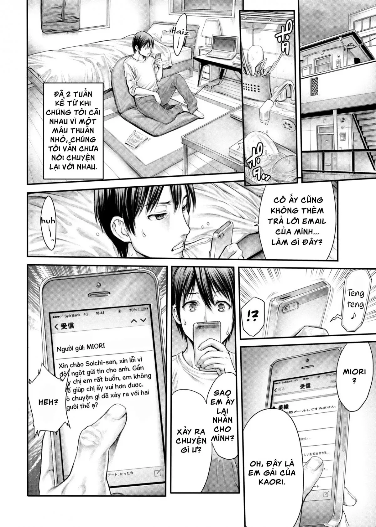 HentaiVN.net - Ảnh 6 - Hai Chị em ngọt nước - Good boy?