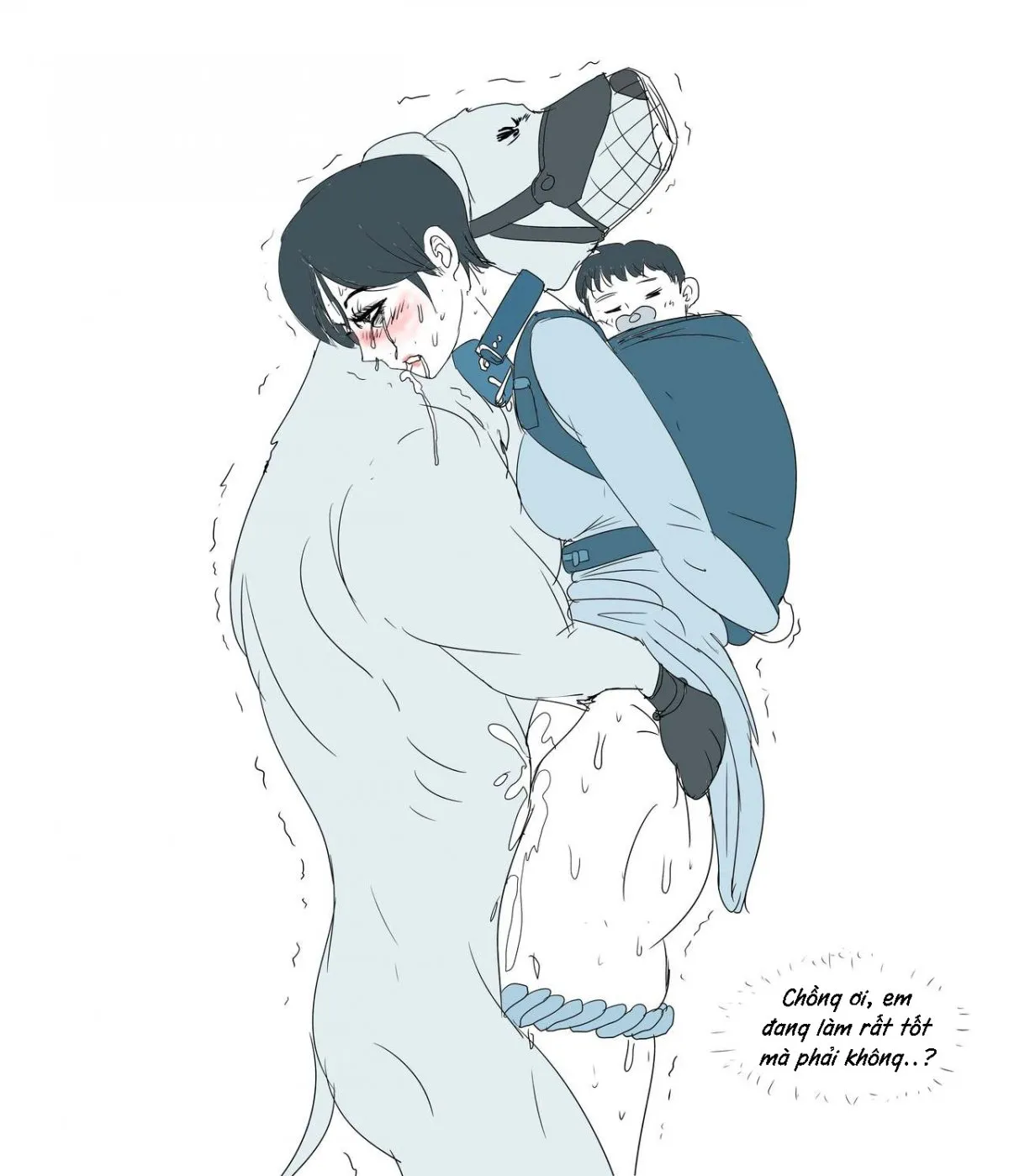 HentaiVN.net - Ảnh 4 - Di chúc của chồng [Yui&Hank] - Oneshot
