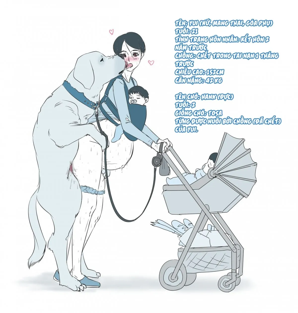 HentaiVN.net - Ảnh 7 - Di chúc của chồng [Yui&Hank] - Oneshot
