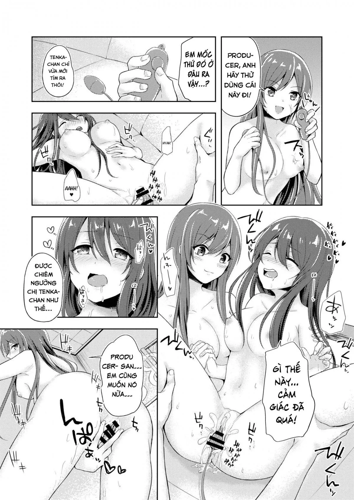 HentaiVN.net - Ảnh 14 - Sự quyến rũ của cặp song sinh [Yuuwaku Twins ; The Twins' Seduction] - Oneshot