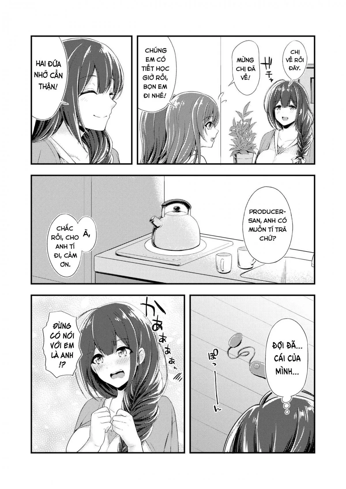 HentaiVN.net - Ảnh 21 - Sự quyến rũ của cặp song sinh [Yuuwaku Twins ; The Twins' Seduction] - Oneshot