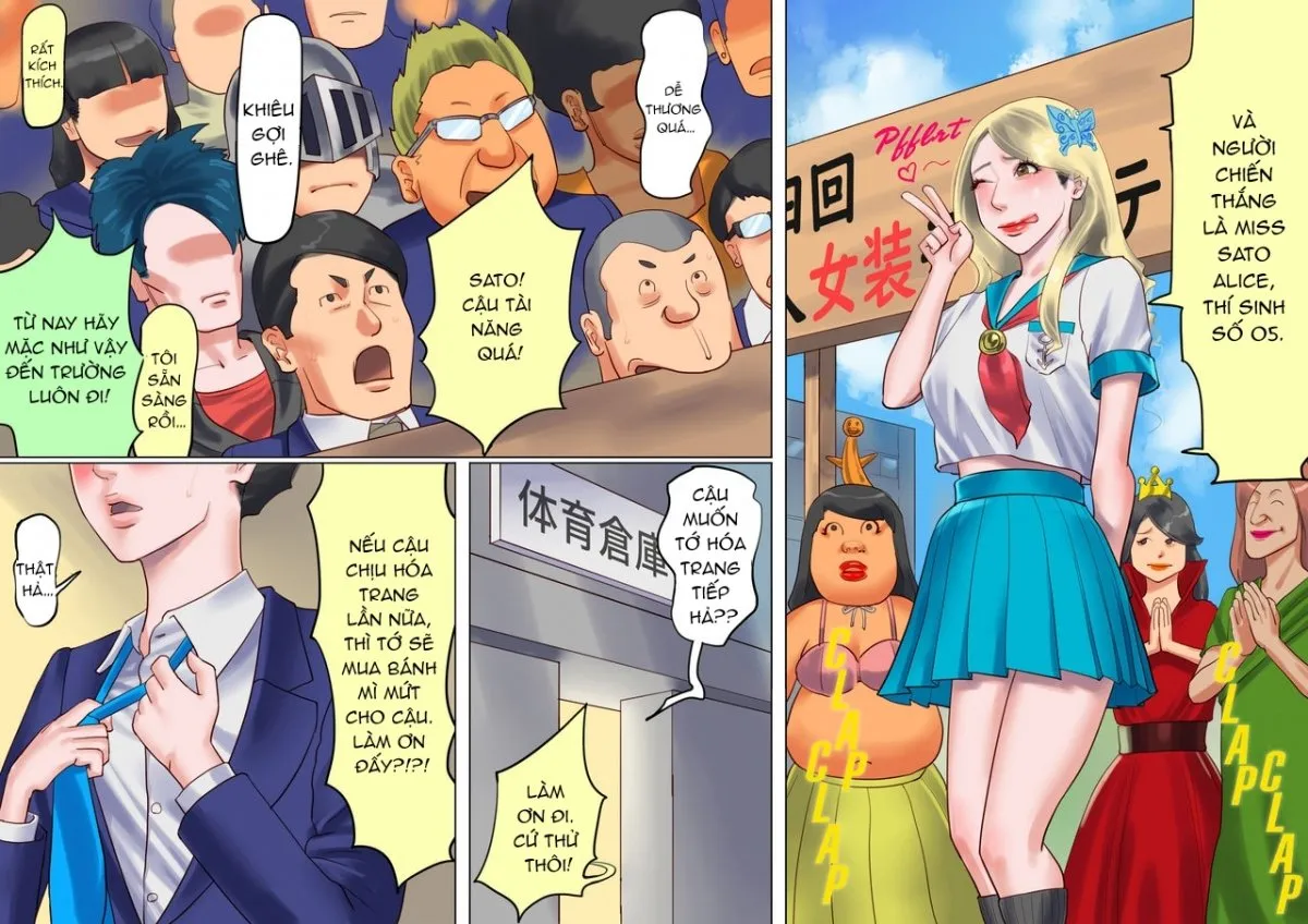 HentaiVN.net - Ảnh 6 - Shemale no Kuni no Alice no Bouken [シーメールの国のアリスの冒険] - Oneshot