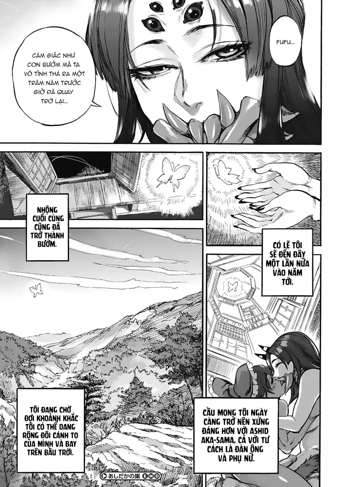 HentaiVN.net - Ảnh 30 - Nữ thần Nhện [おうまがとき-異種婚姻浪漫譚-] - Siêu ngọt