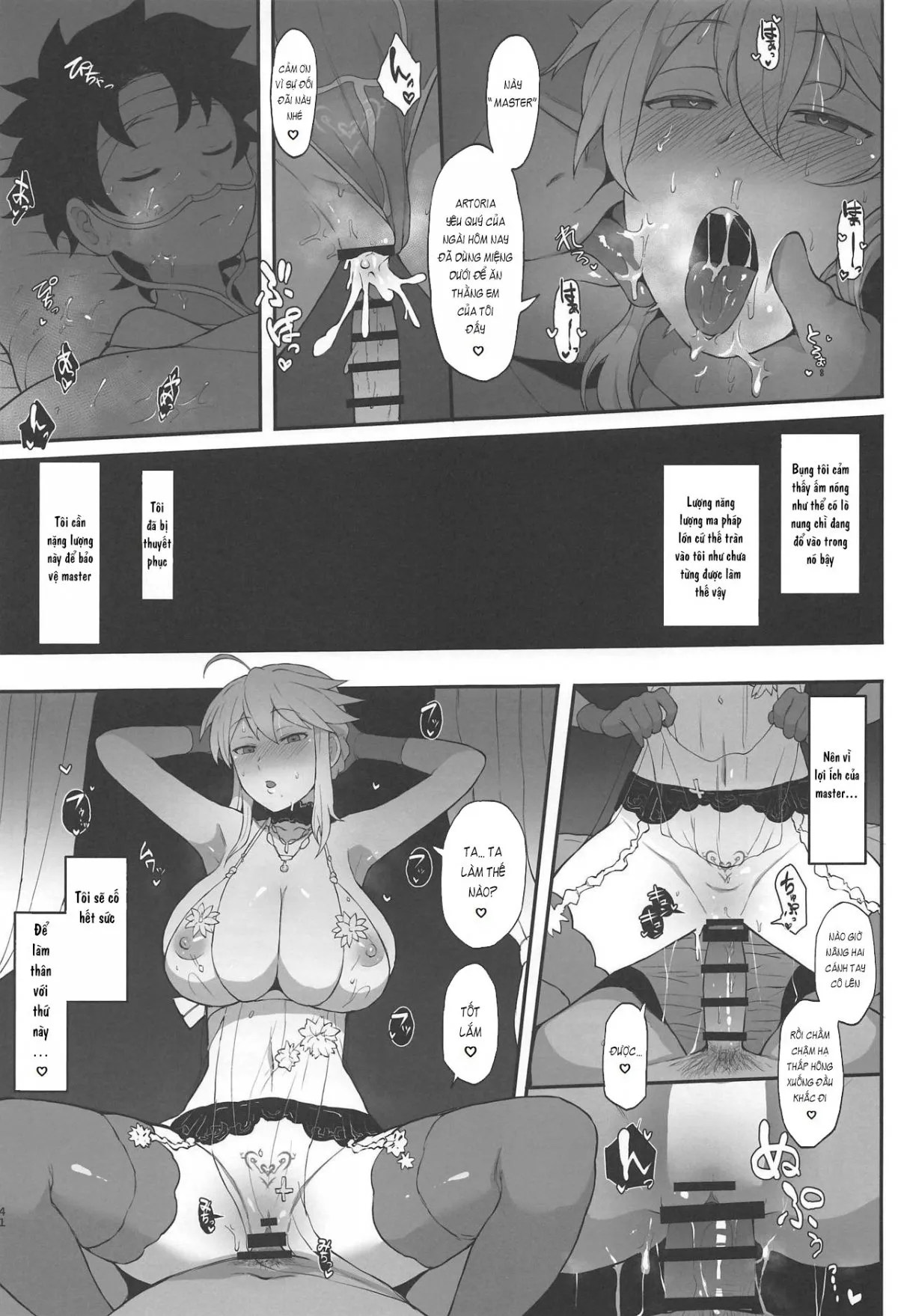 HentaiVN.net - Ảnh 13 - FGO Yaminabe Goudou - Artoria pendragon