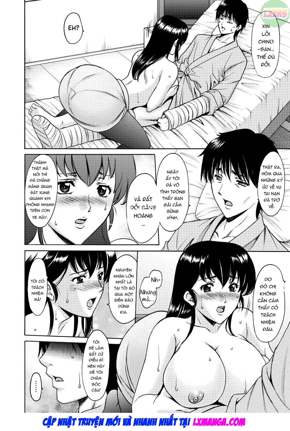 HentaiVN.net - Ảnh 3 - Descend Hospital Netorare [Oshikake Byouin Netorare-ka] - Chap 4