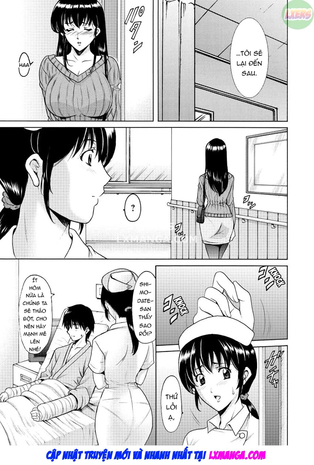 HentaiVN.net - Ảnh 4 - Descend Hospital Netorare [Oshikake Byouin Netorare-ka] - Chap 4