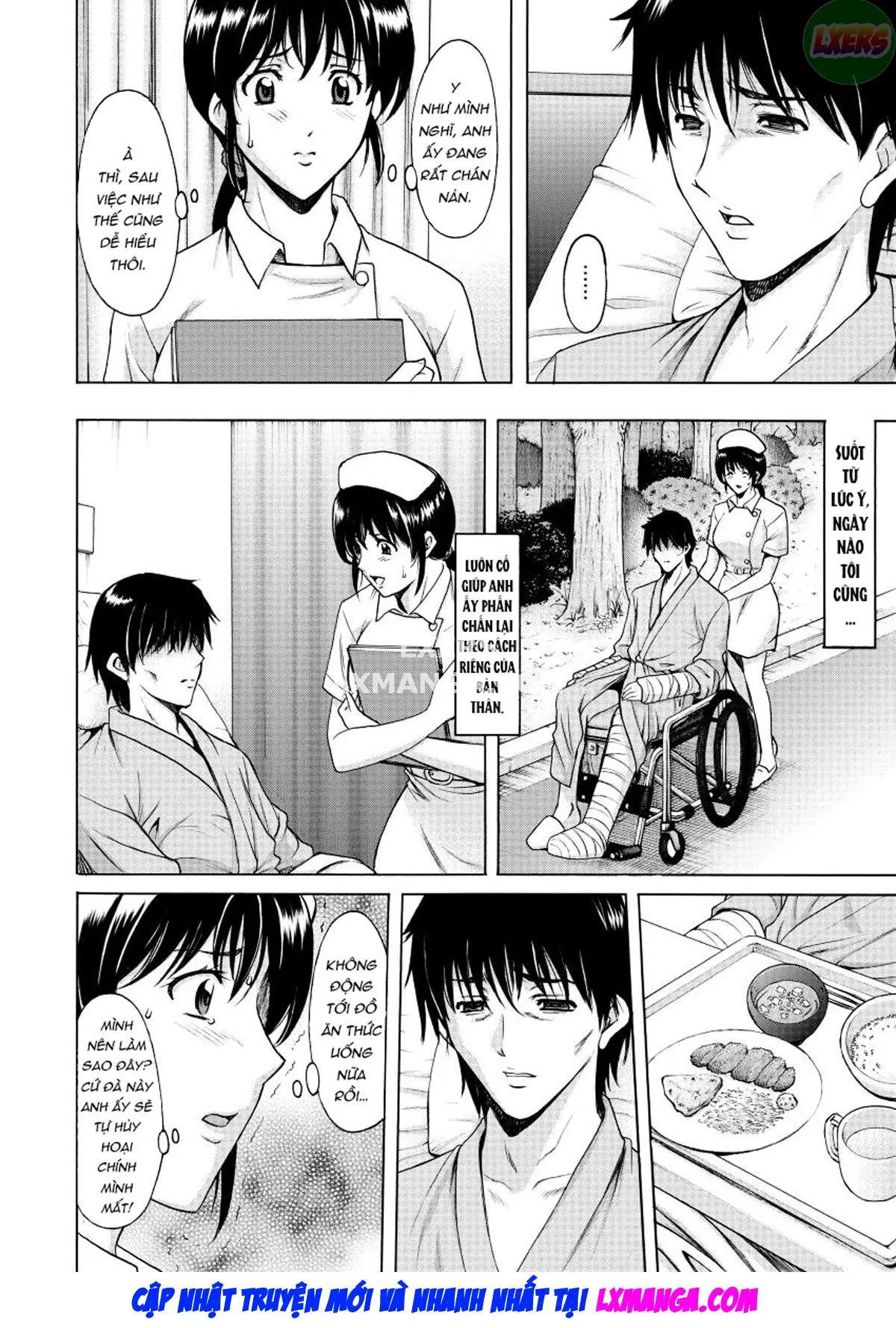 HentaiVN.net - Ảnh 5 - Descend Hospital Netorare [Oshikake Byouin Netorare-ka] - Chap 4