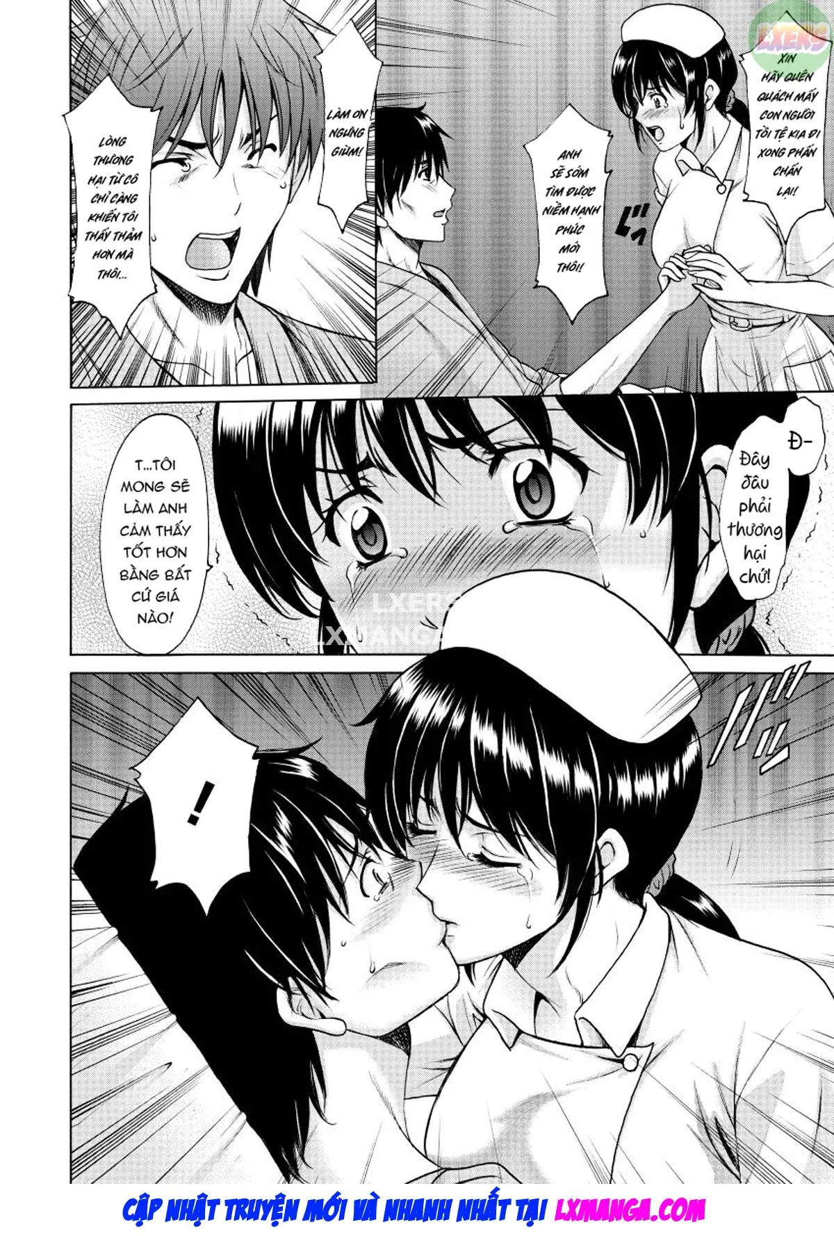 HentaiVN.net - Ảnh 7 - Descend Hospital Netorare [Oshikake Byouin Netorare-ka] - Chap 4