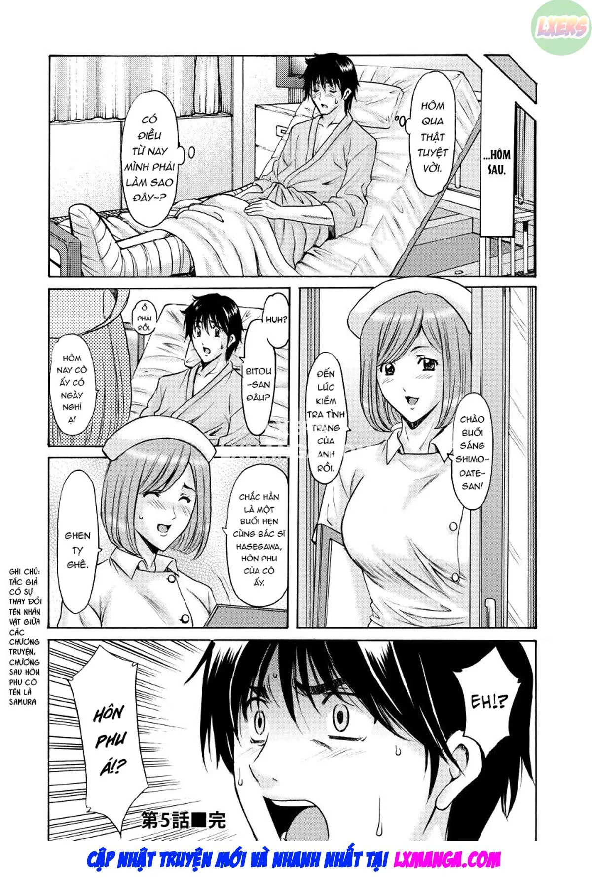 HentaiVN.net - Ảnh 21 - Descend Hospital Netorare [Oshikake Byouin Netorare-ka] - Chap 5