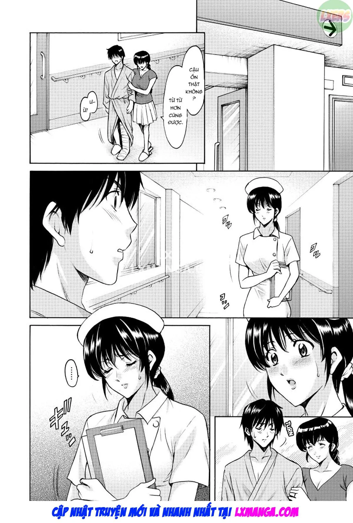 HentaiVN.net - Ảnh 5 - Descend Hospital Netorare [Oshikake Byouin Netorare-ka] - Chap 5