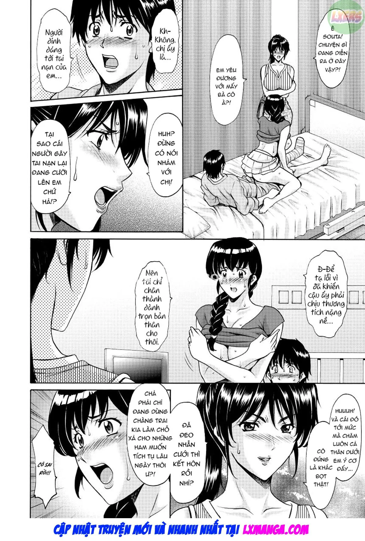 HentaiVN.net - Ảnh 9 - Descend Hospital Netorare [Oshikake Byouin Netorare-ka] - Chap 5