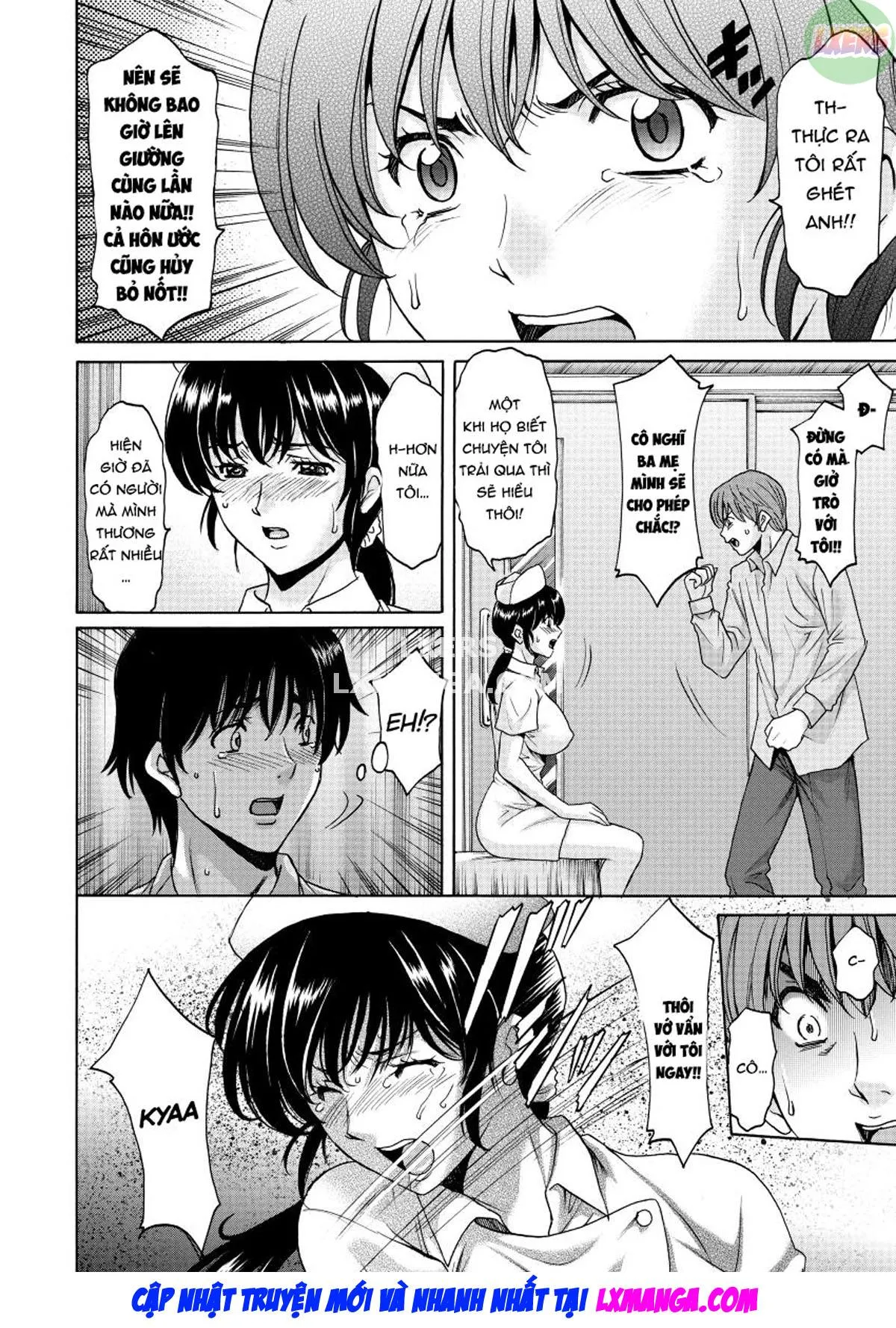 HentaiVN.net - Ảnh 19 - Descend Hospital Netorare [Oshikake Byouin Netorare-ka] - Chap 7