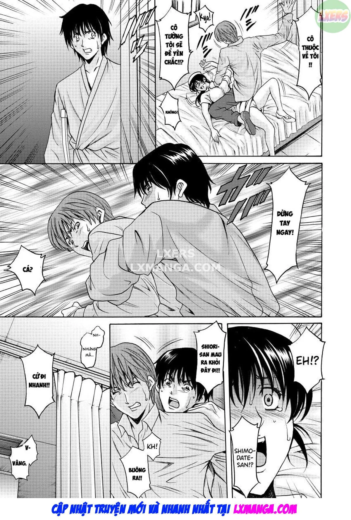 HentaiVN.net - Ảnh 20 - Descend Hospital Netorare [Oshikake Byouin Netorare-ka] - Chap 7