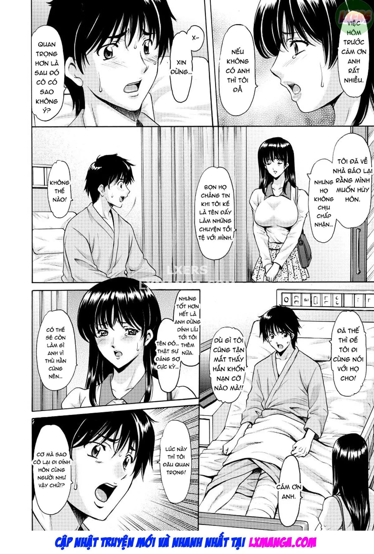HentaiVN.net - Ảnh 3 - Descend Hospital Netorare [Oshikake Byouin Netorare-ka] - Chap 8