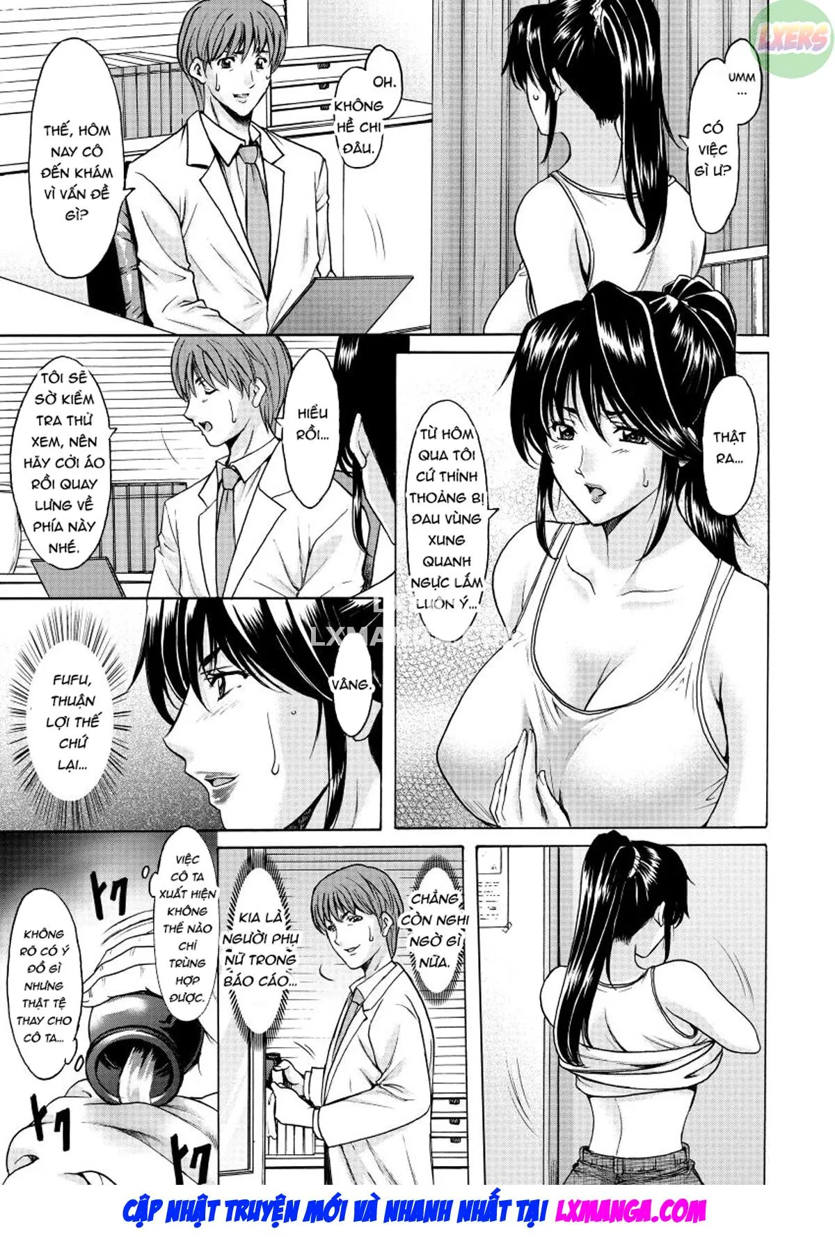 HentaiVN.net - Ảnh 8 - Descend Hospital Netorare [Oshikake Byouin Netorare-ka] - Chap 8