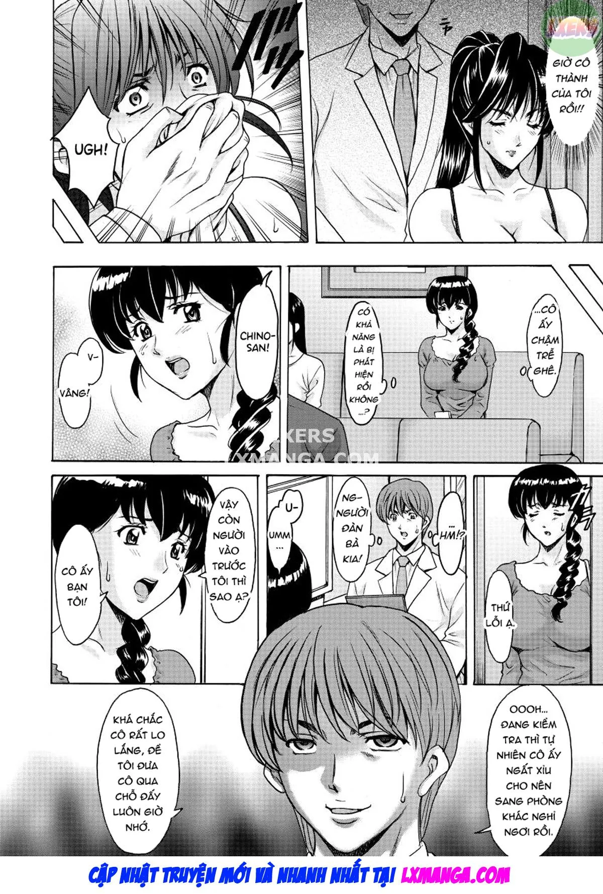 HentaiVN.net - Ảnh 9 - Descend Hospital Netorare [Oshikake Byouin Netorare-ka] - Chap 8