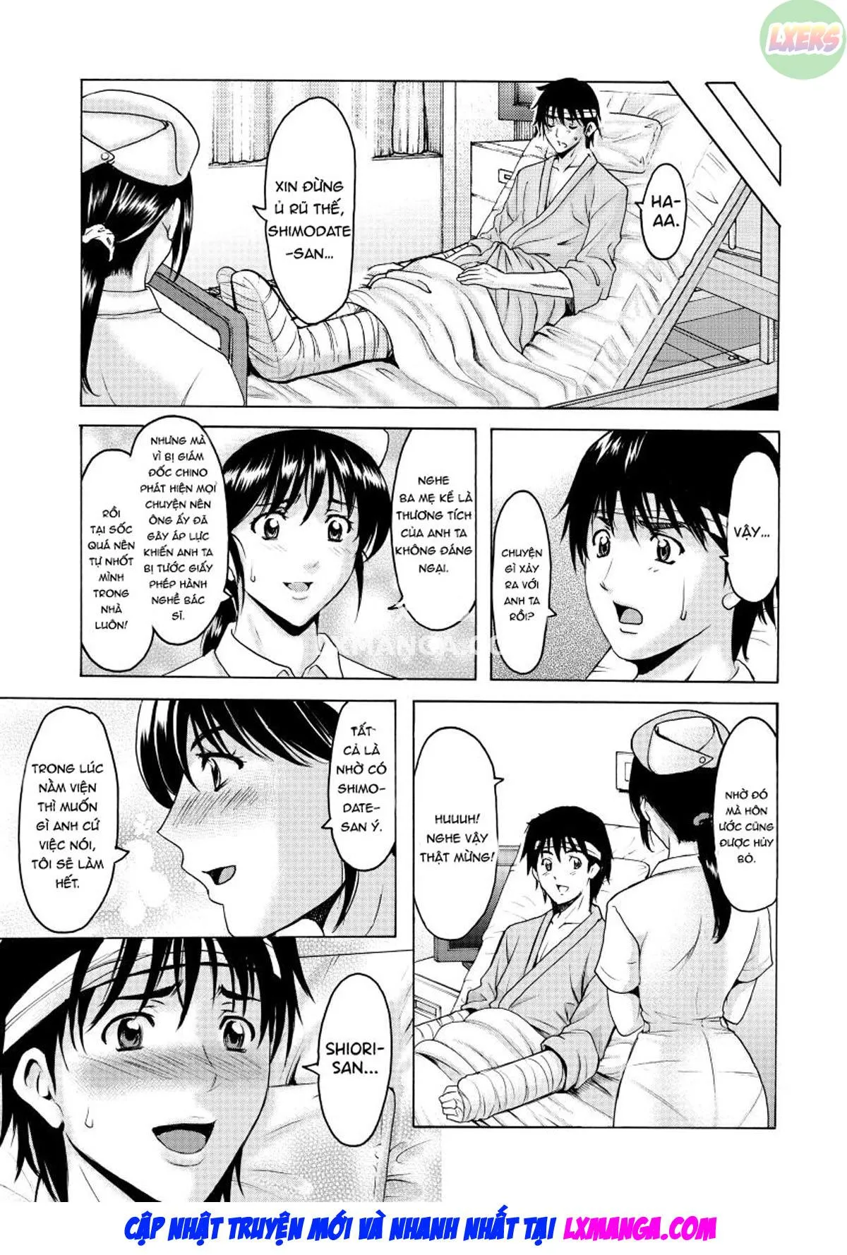 HentaiVN.net - Ảnh 24 - Descend Hospital Netorare [Oshikake Byouin Netorare-ka] - Chap 9 - END