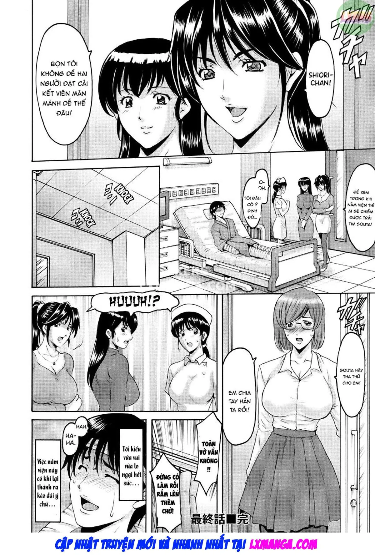 HentaiVN.net - Ảnh 25 - Descend Hospital Netorare [Oshikake Byouin Netorare-ka] - Chap 9 - END