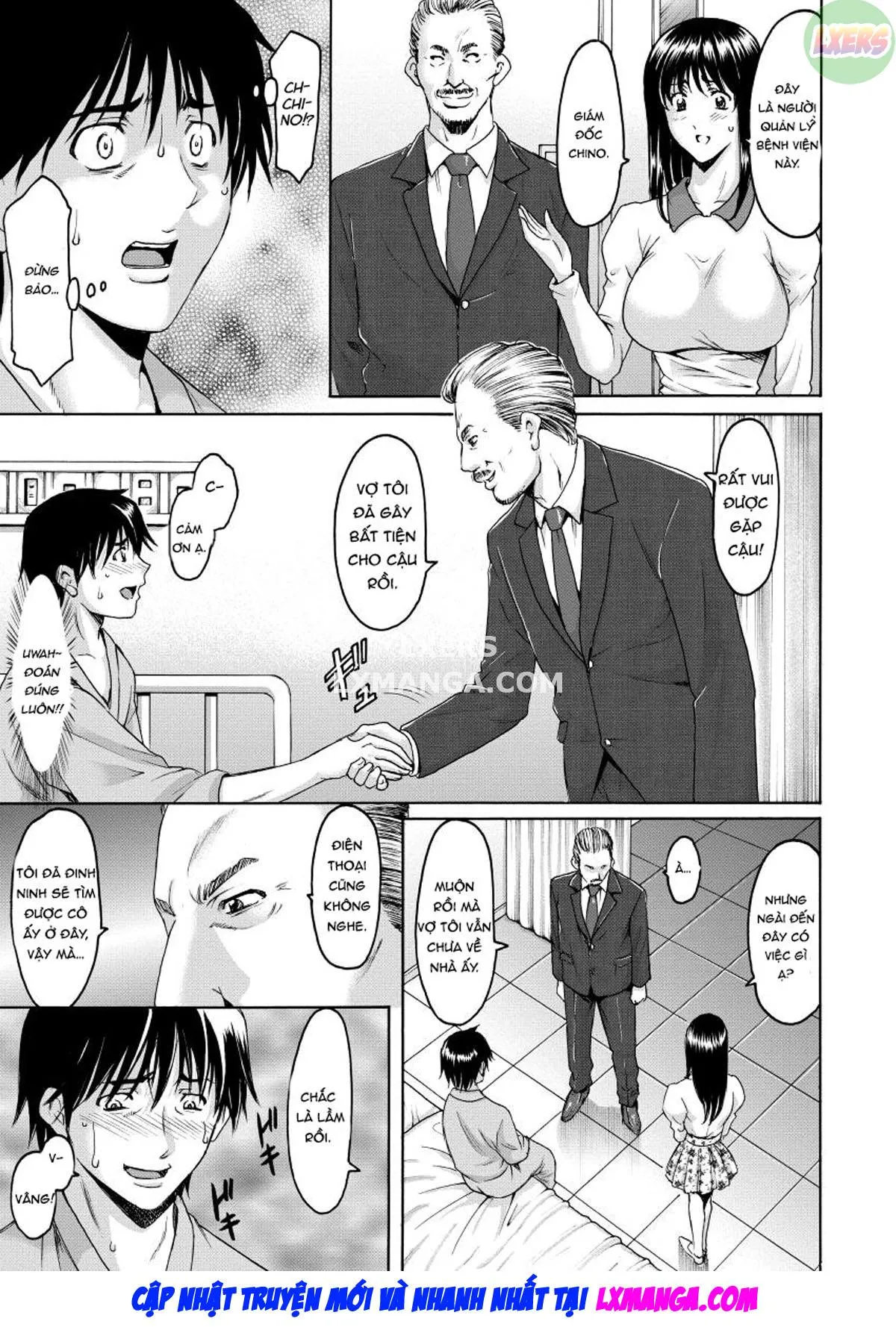 HentaiVN.net - Ảnh 4 - Descend Hospital Netorare [Oshikake Byouin Netorare-ka] - Chap 9 - END