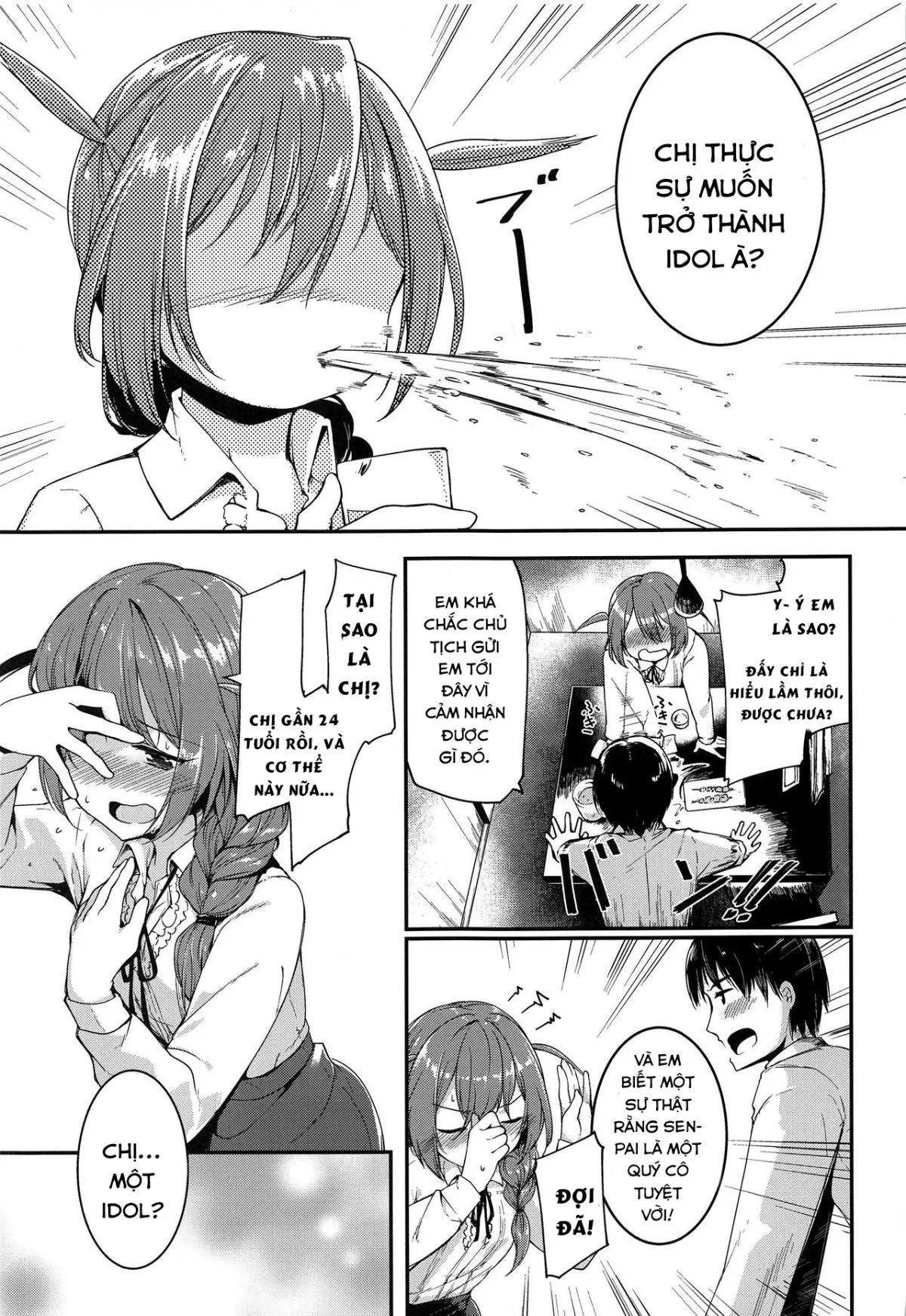 HentaiVN.net - Ảnh 8 - Amaete Mite mo Ii? (THE iDOLM@STER MILLION LIVE!) - Oneshot