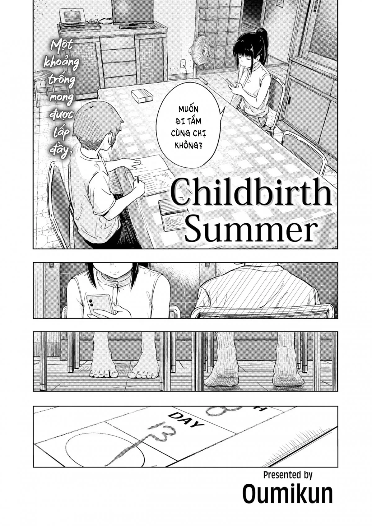 HentaiVN.net - Ảnh 5 - Childbirth Summer - Oneshot