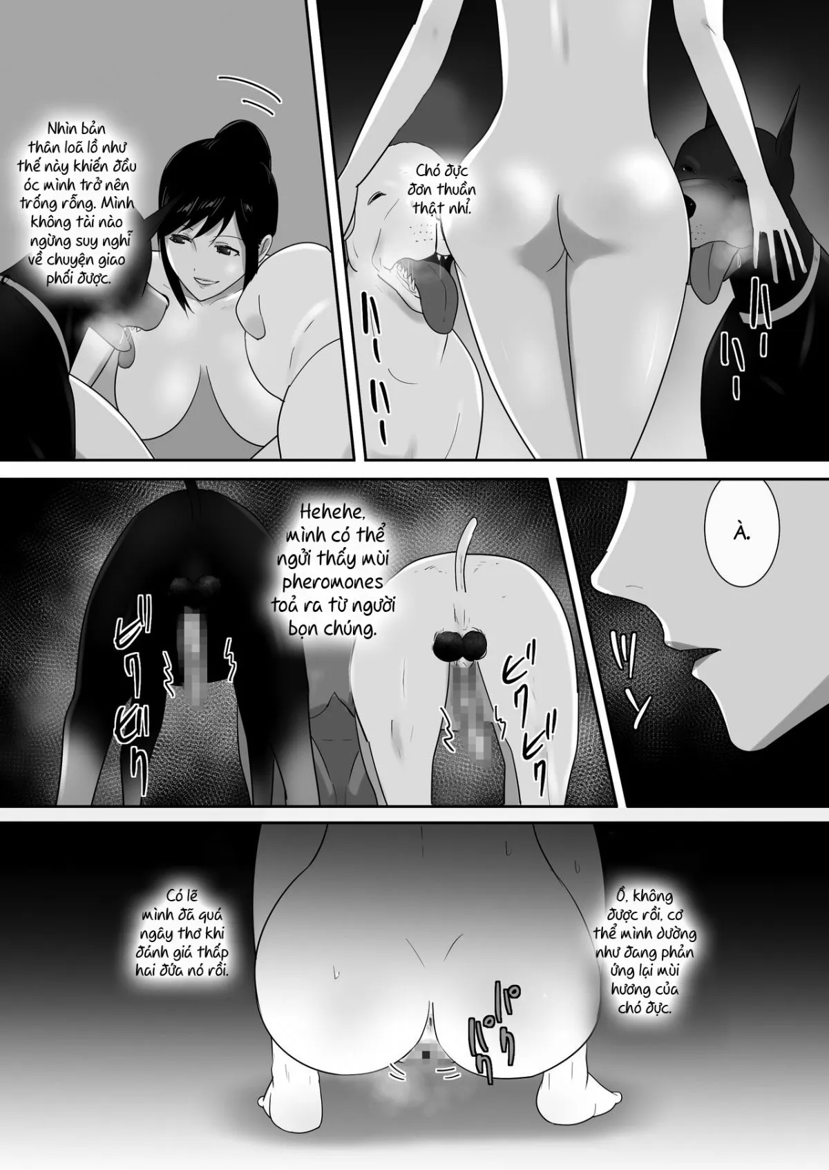 HentaiVN.net - Ảnh 22 - Chó đến chơi nhà! [Wagaya ni Inu ga Yattekita] - Chap 1