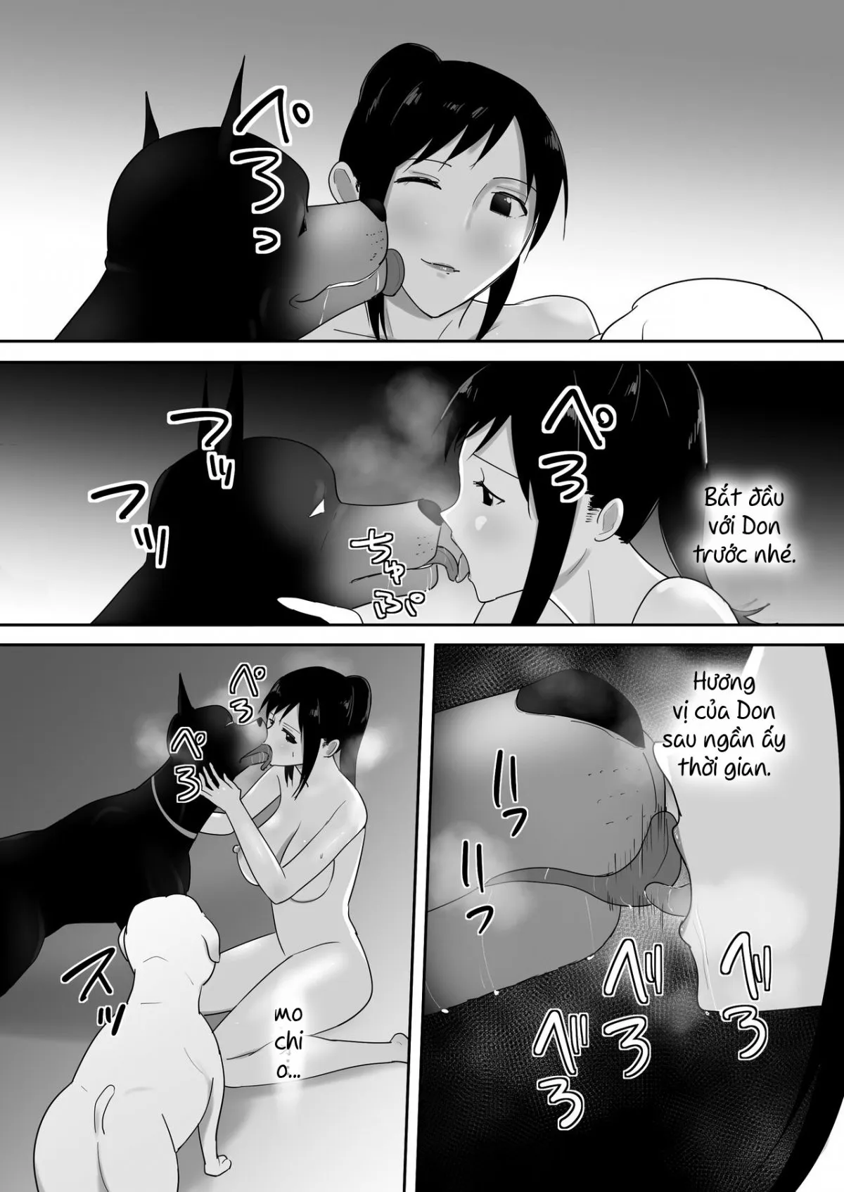 HentaiVN.net - Ảnh 23 - Chó đến chơi nhà! [Wagaya ni Inu ga Yattekita] - Chap 1