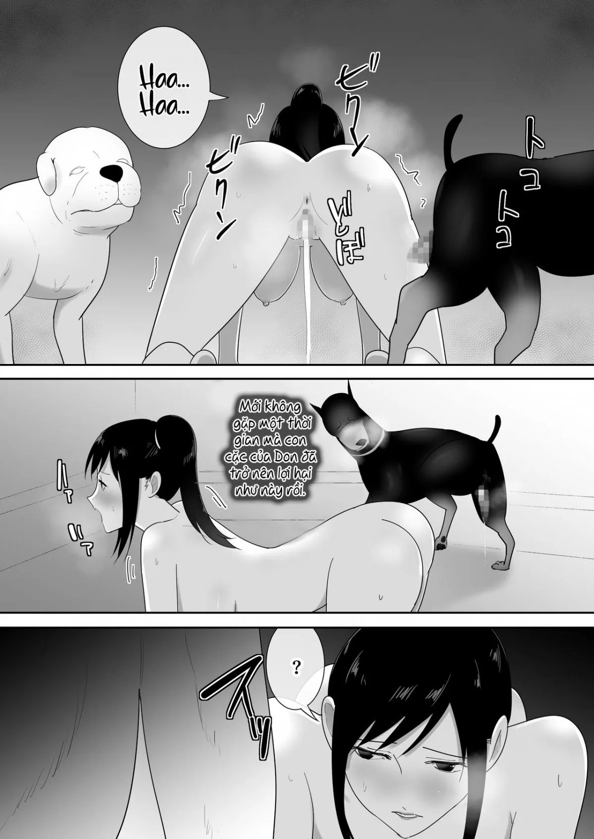 HentaiVN.net - Ảnh 10 - Chó đến chơi nhà! [Wagaya ni Inu ga Yattekita] - Chap 2
