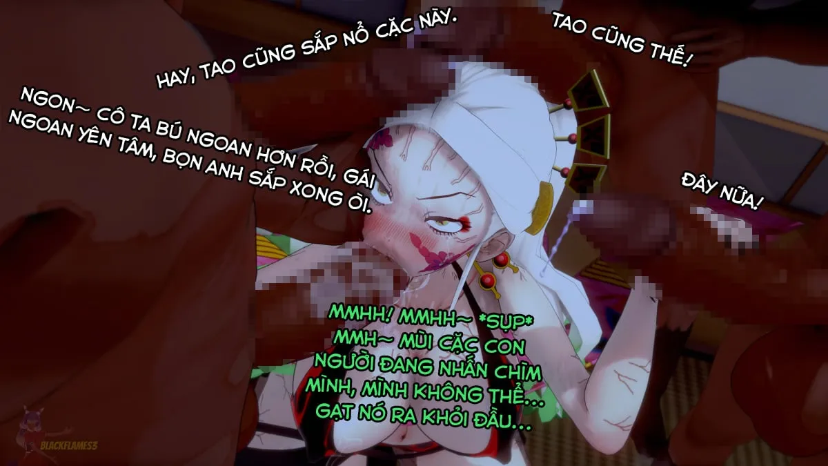 HentaiVN.net - Ảnh 7 - Trừng phạt Daki (Kimetsu no Yaiba) [Daki Punishment] - Oneshot