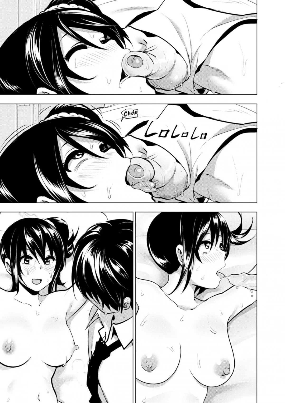 HentaiVN.net - Ảnh 8 - Bộ Ngực Trần Lộ Liễu Của Con Em Gái Tôi - Oneshot