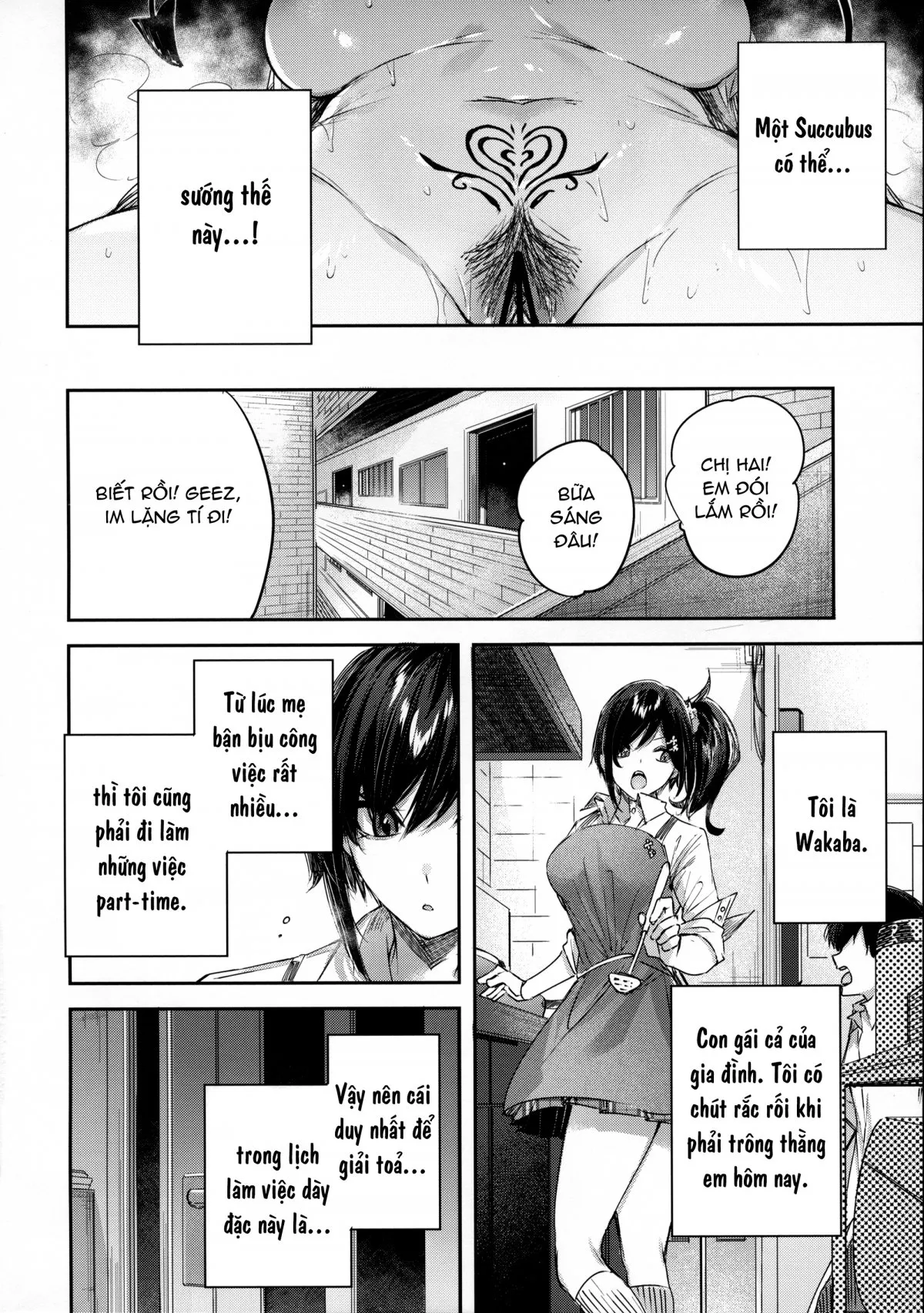 HentaiVN.net - Ảnh 12 - Succubus Wakaba - Chap 0
