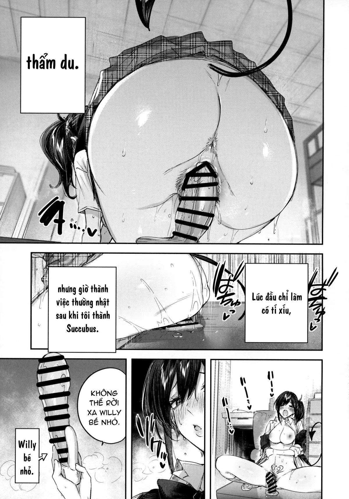 HentaiVN.net - Ảnh 13 - Succubus Wakaba - Chap 0