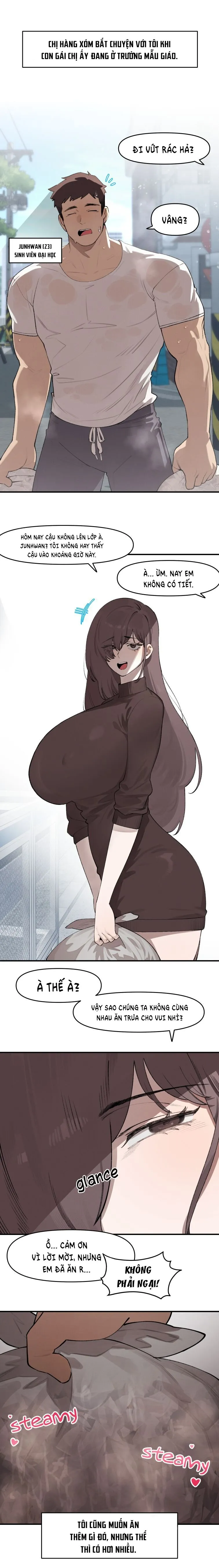 HentaiVN.net - Ảnh 4 - Cô Hàng Xóm [Lady Next Door] - Oneshot