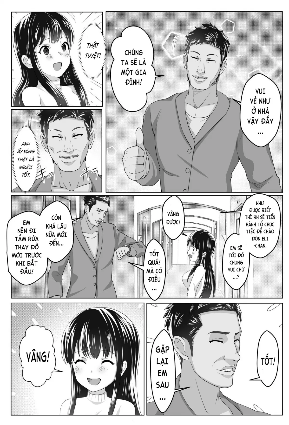 HentaiVN.net - Ảnh 9 - Kurokami Joukyou Shoujo to Otoko darake no Sharehouse [黒髪上京少女と男だらけのシェアハウス] - Chap 1
