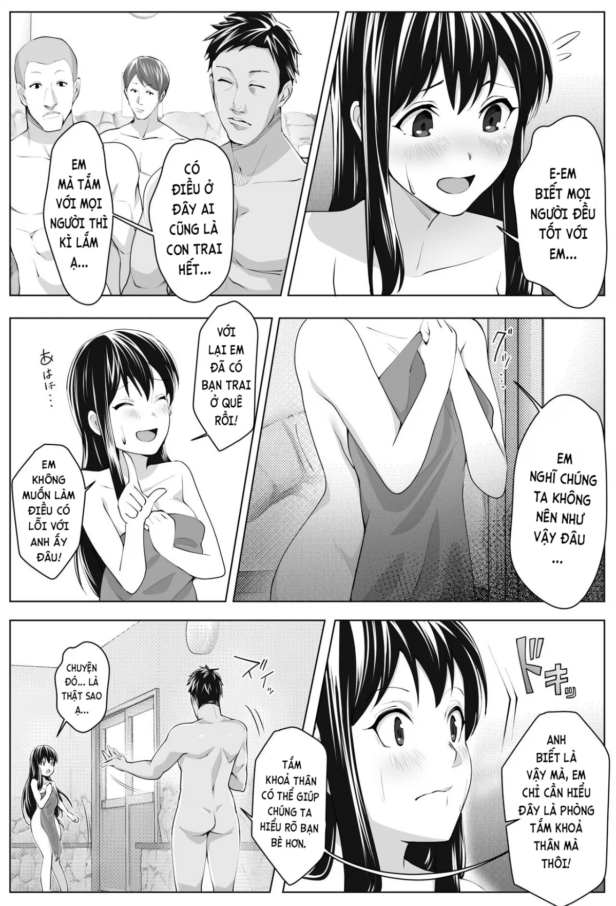 HentaiVN.net - Ảnh 8 - Kurokami Joukyou Shoujo to Otoko darake no Sharehouse [黒髪上京少女と男だらけのシェアハウス] - Chap 2