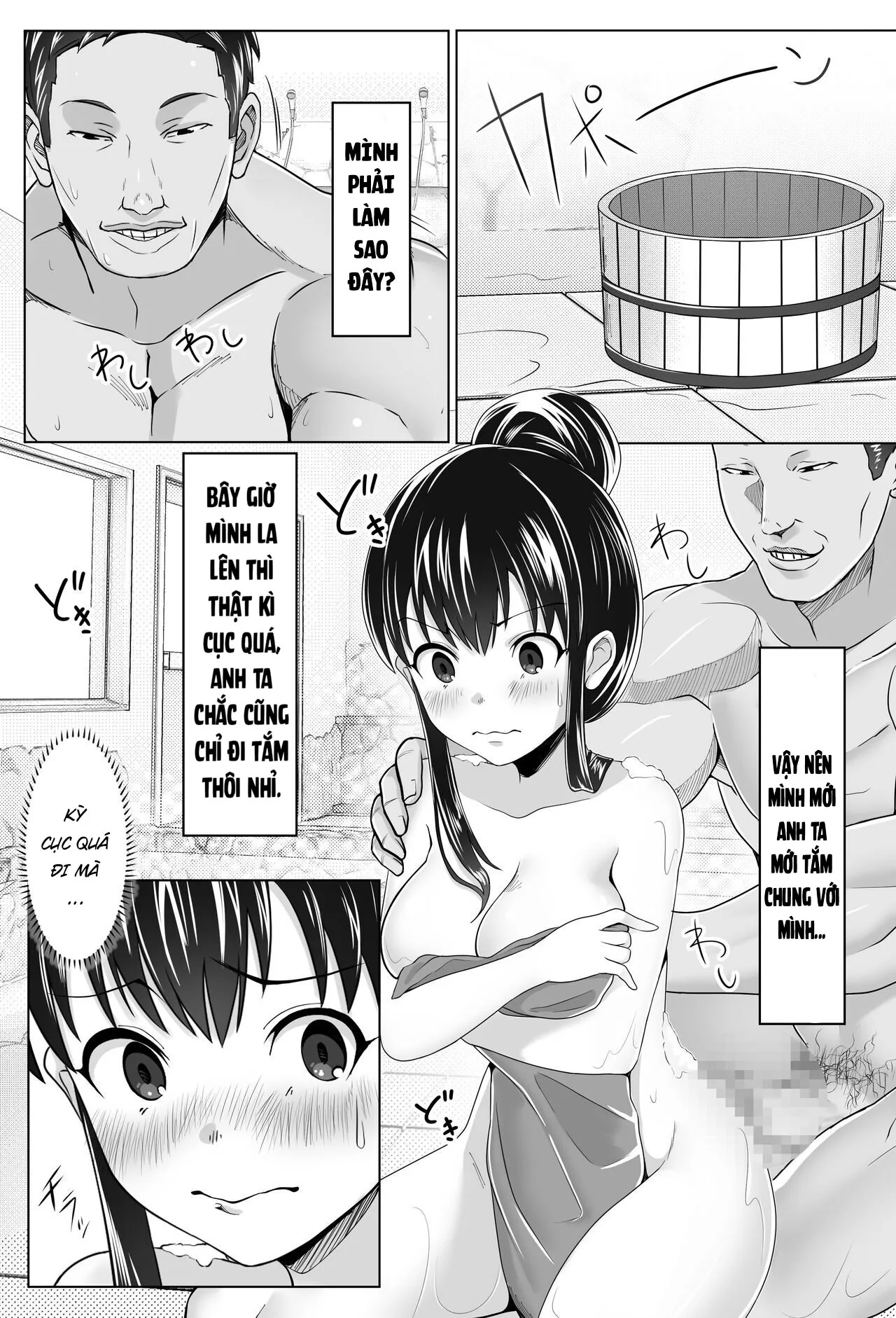 HentaiVN.net - Ảnh 12 - Kurokami Joukyou Shoujo to Otoko darake no Sharehouse [黒髪上京少女と男だらけのシェアハウス] - Chap gộp