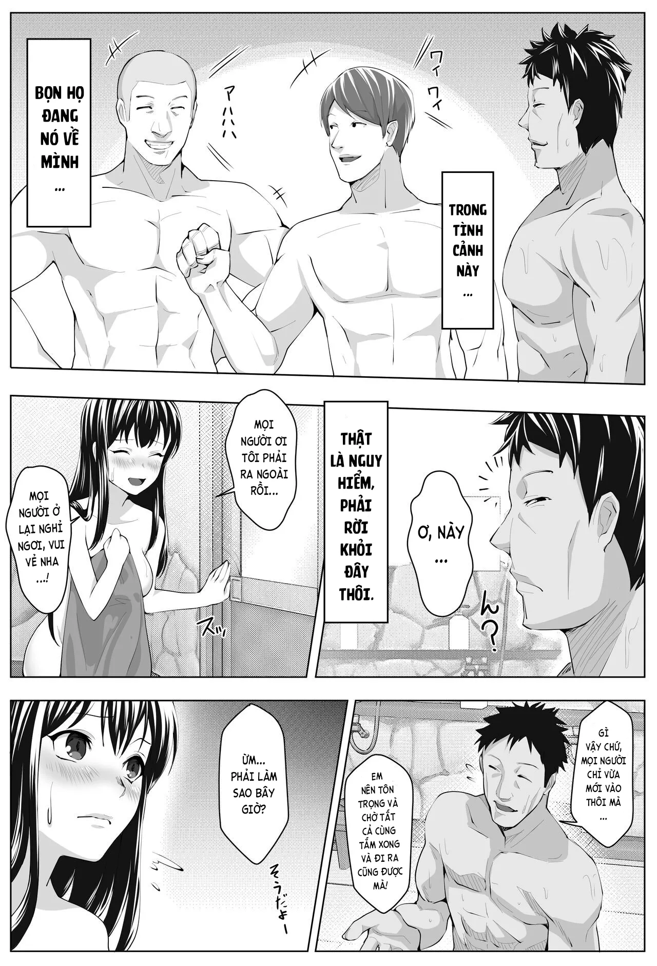 HentaiVN.net - Ảnh 27 - Kurokami Joukyou Shoujo to Otoko darake no Sharehouse [黒髪上京少女と男だらけのシェアハウス] - Chap gộp