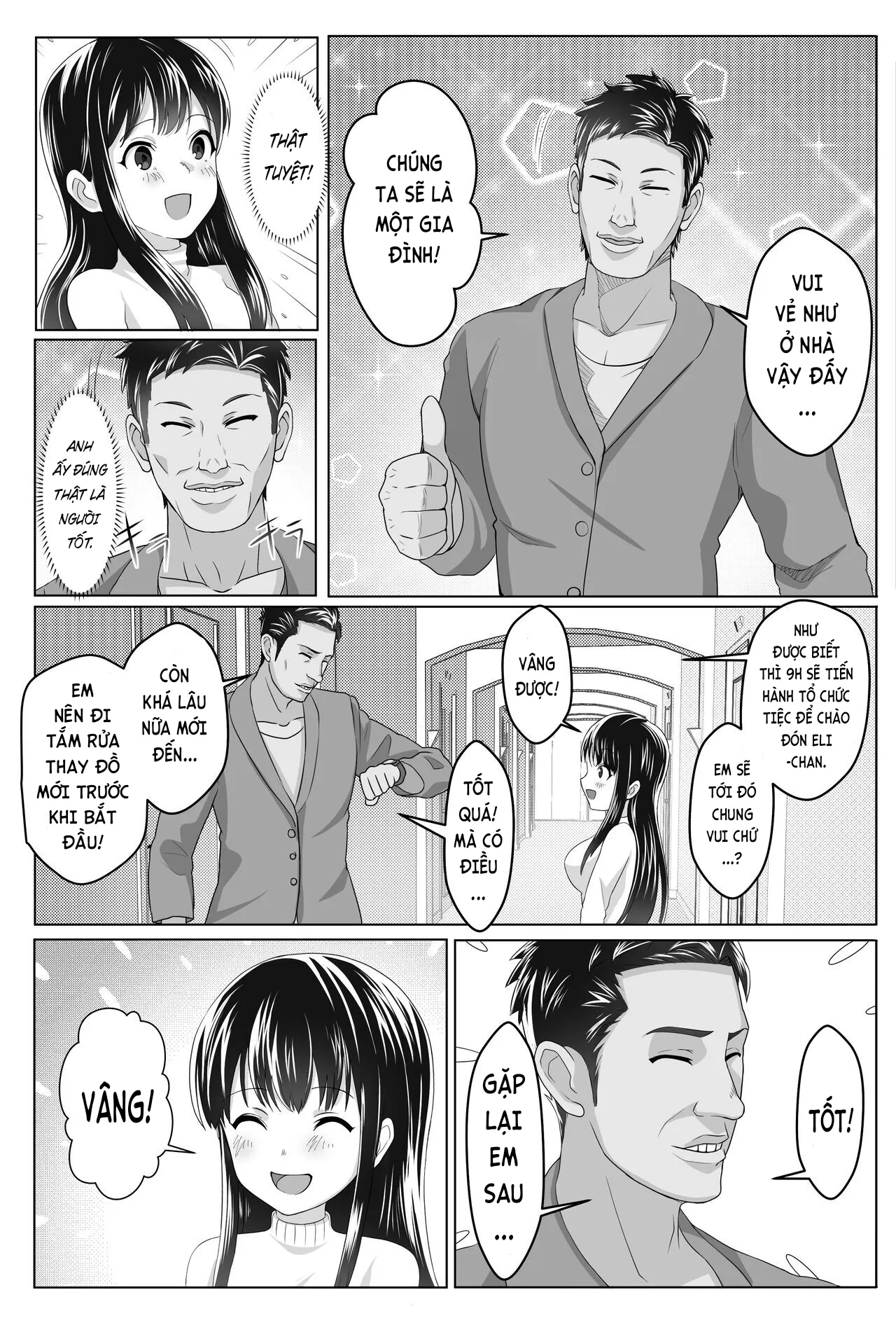 HentaiVN.net - Ảnh 9 - Kurokami Joukyou Shoujo to Otoko darake no Sharehouse [黒髪上京少女と男だらけのシェアハウス] - Chap gộp
