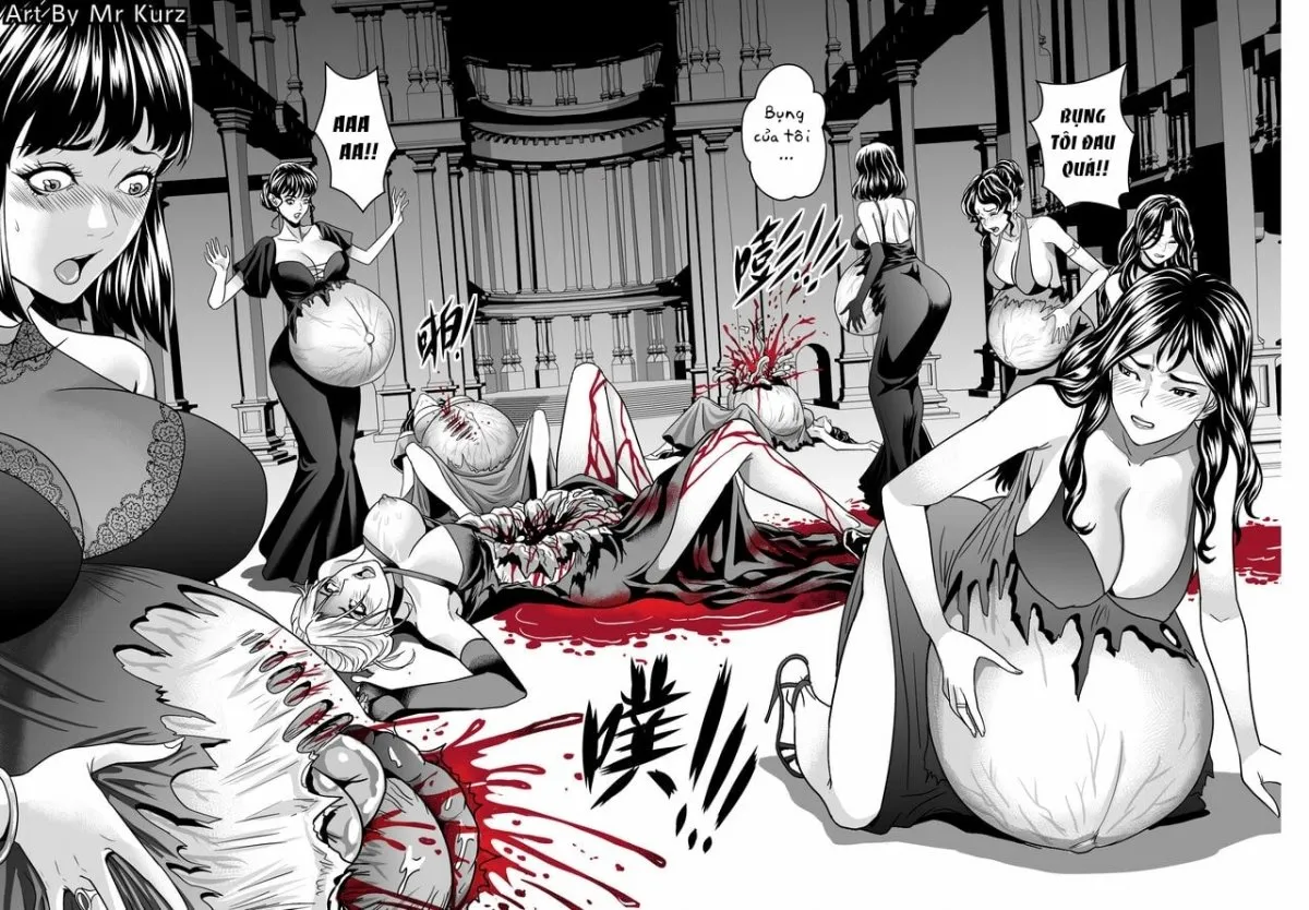 HentaiVN.net - Ảnh 12 - Tuyển Tập Bào Thai Quỷ [The Demon Foetus; 魔胎; The Demon Foetus IIII; 魔胎 III; The Demon Foetus IV; 魔胎 IV] - Chap 2: Bữa tiệc đẫm máu