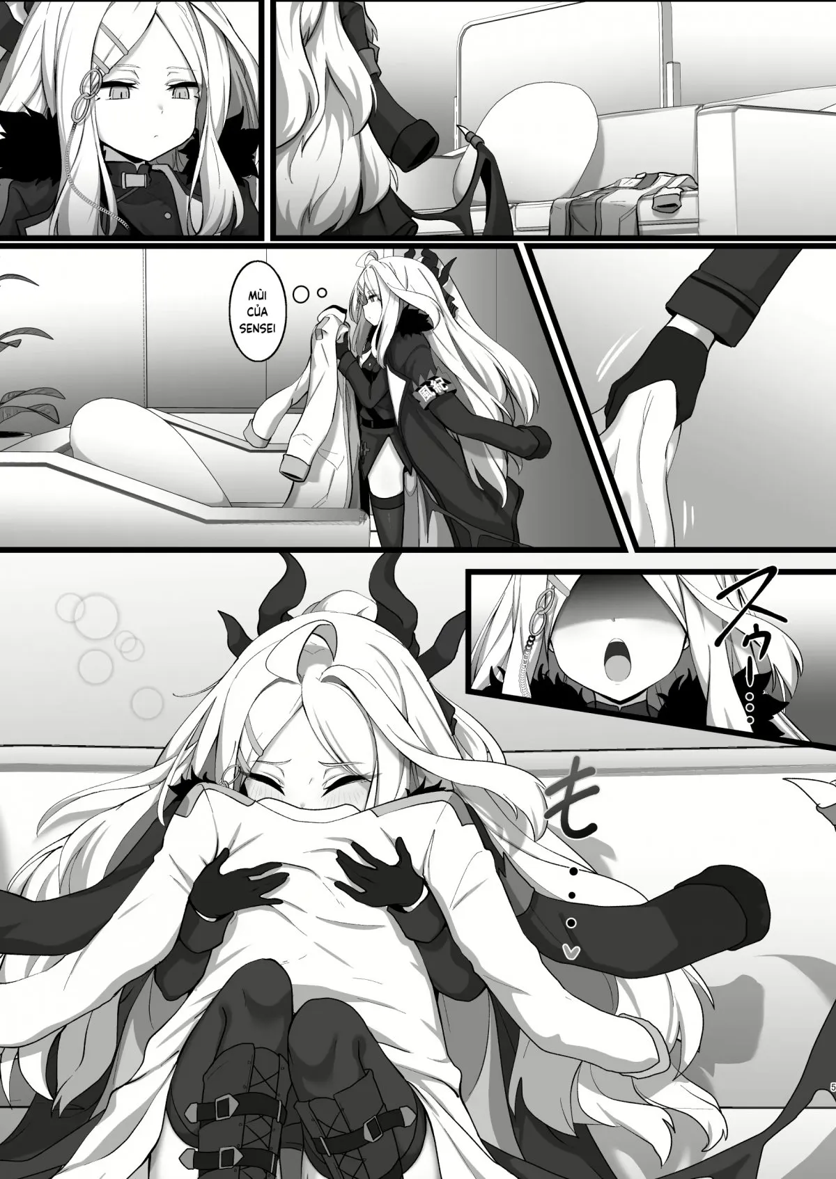 HentaiVN.net - Ảnh 5 - Dục vọng của Sorasaki Hina [Sorasaki Hina ni wa Yoku ga Aru] - Oneshot