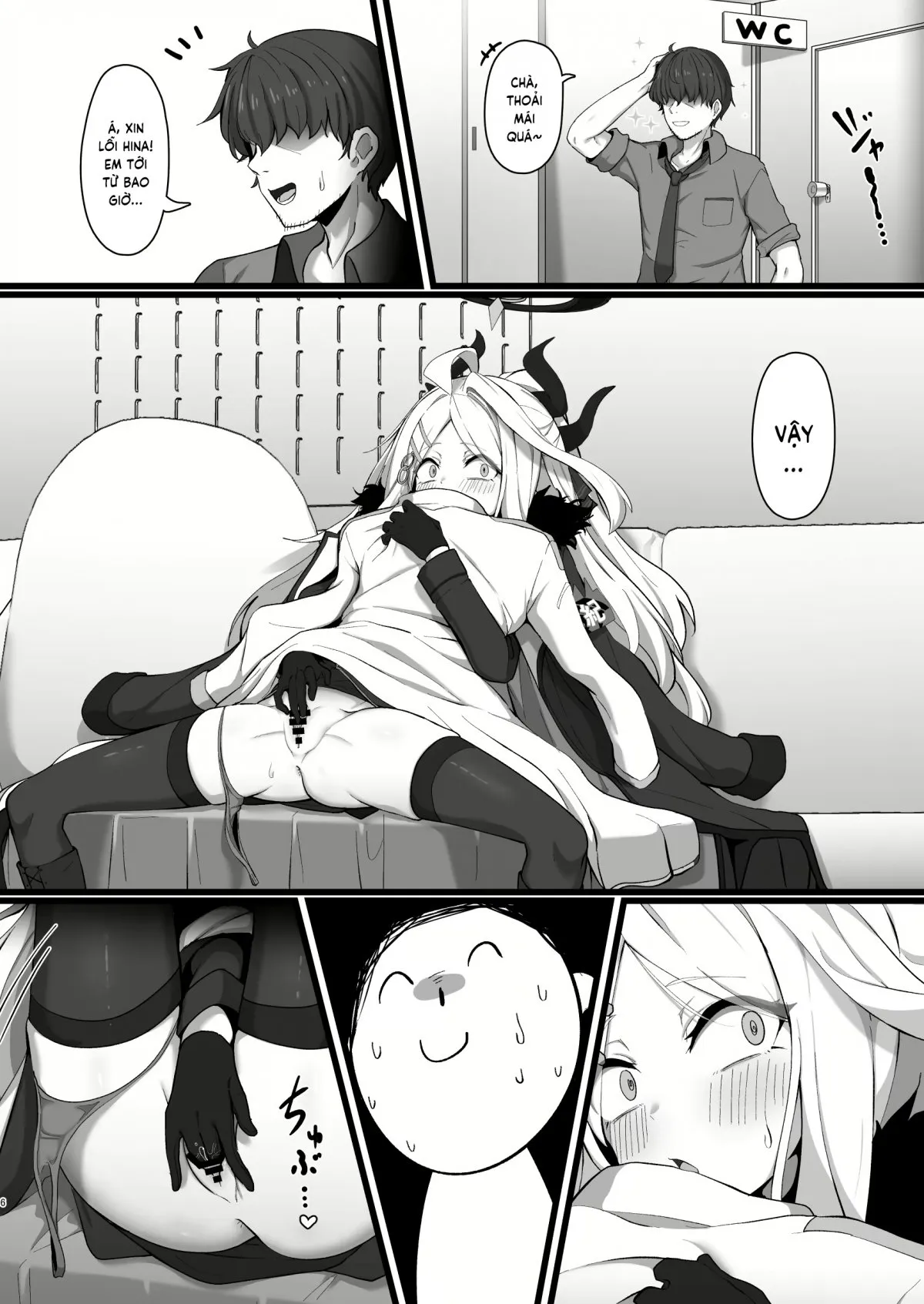 HentaiVN.net - Ảnh 6 - Dục vọng của Sorasaki Hina [Sorasaki Hina ni wa Yoku ga Aru] - Oneshot