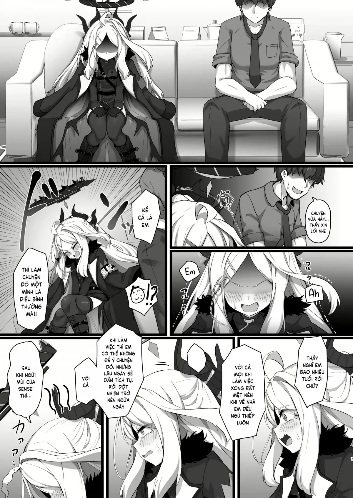 HentaiVN.net - Ảnh 7 - Dục vọng của Sorasaki Hina [Sorasaki Hina ni wa Yoku ga Aru] - Oneshot