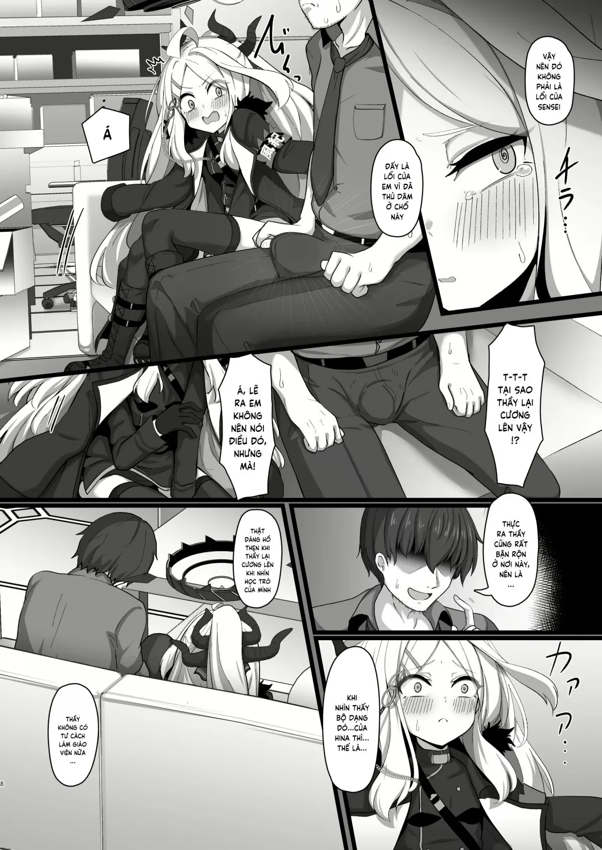 HentaiVN.net - Ảnh 8 - Dục vọng của Sorasaki Hina [Sorasaki Hina ni wa Yoku ga Aru] - Oneshot