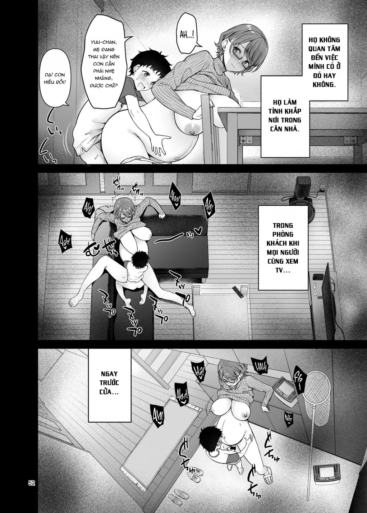 HentaiVN.net - Ảnh 28 - My Mom Turns Into a Slut for My Little Brother, and Him Alone [Boku no Mama wa Otouto no Mae de dake Dosukebe ni Naru] - Oneshot_2_END