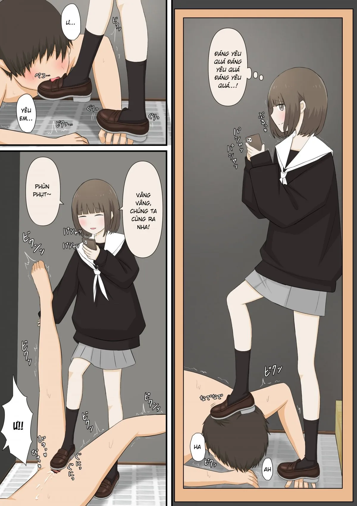 HentaiVN.net - Ảnh 21 - Ashizeme Kanojo _1 [足責め彼女_1] - Oneshot