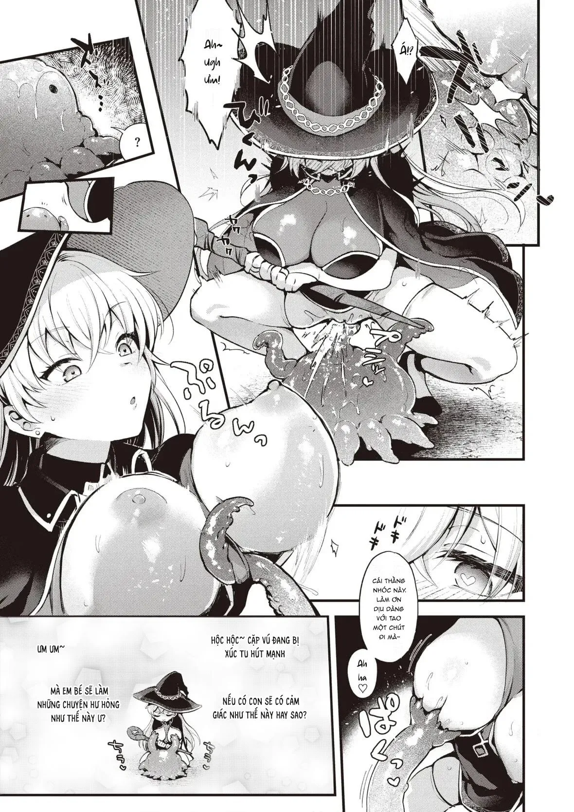 HentaiVN.net - Ảnh 10 - Địt ả phù thủy! [The witch secret] - Oneshot