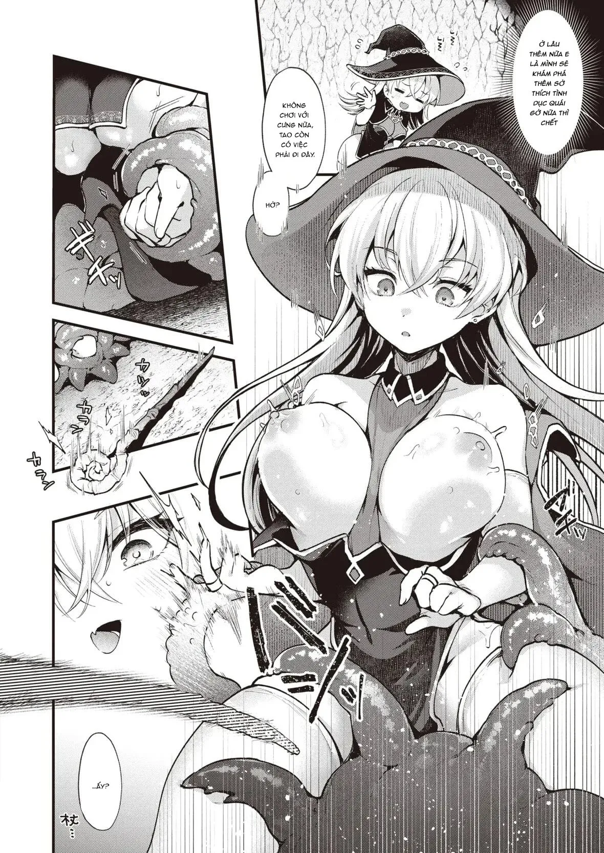 HentaiVN.net - Ảnh 11 - Địt ả phù thủy! [The witch secret] - Oneshot